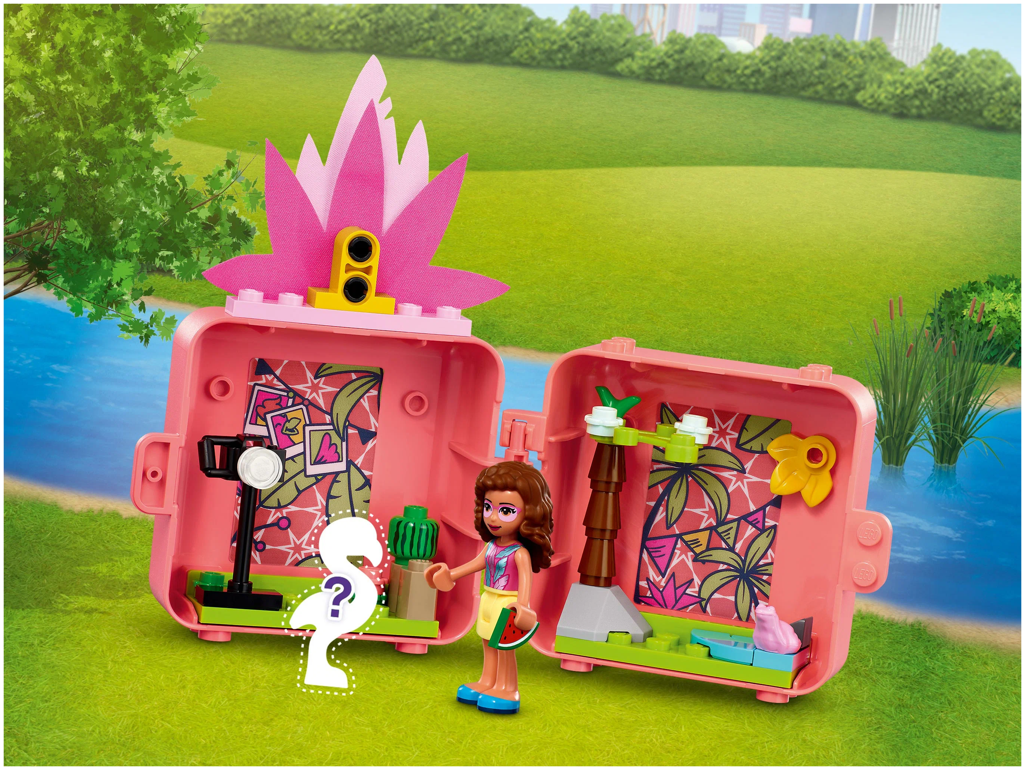 Конструктор LEGO Friends 41662 Кьюб Оливии с фламинго - фото №11
