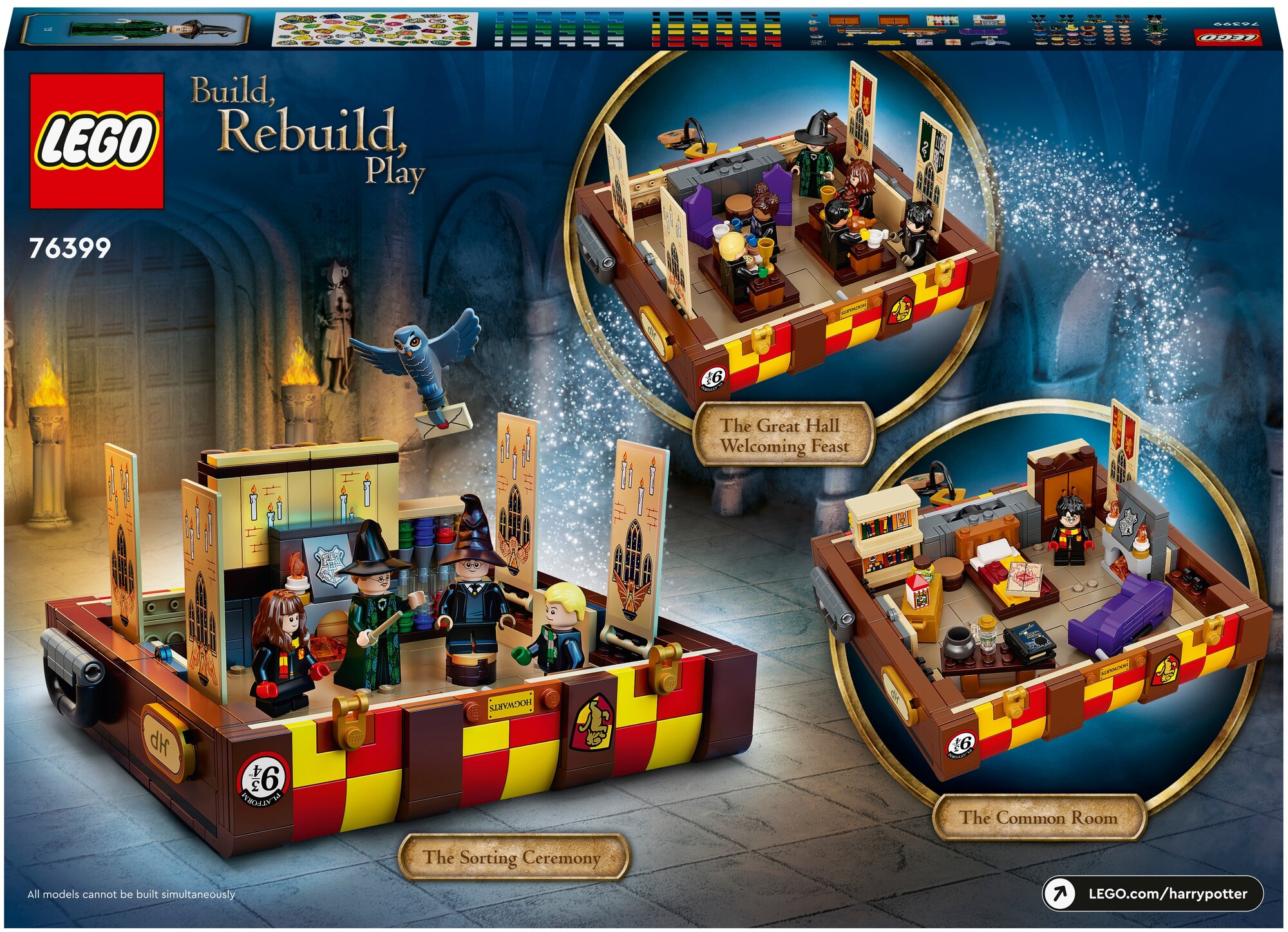 Конструктор LEGO Harry Potter 76399 "Волшебный чемодан Хогвартса" - фото №3