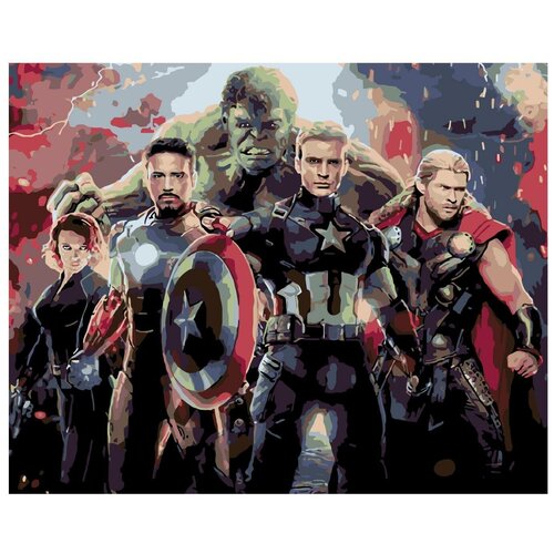 фото Картина по номерам, 60 x 75, ktmk-68814, "живопись по номерам", набор для раскрашивания, раскраска