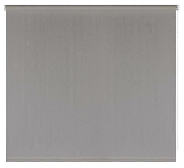 Штора рулонная Shantung, 100х160 см, цвет серый 7113026 - фотография № 1