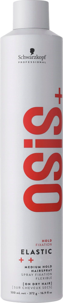 Schwarzkopf Professional Osis+ Elastic - Лак для волос эластичной фиксации, 500 мл