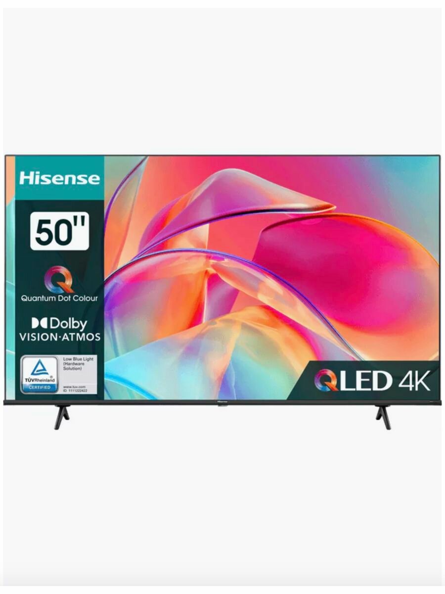 QLED телевизор 50E7KQ Smart 4K Ultra HD 50" черный