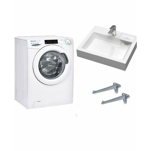 Candy smart pro CSO34 106T12-07 с паром и раковина над стиральной машиной Энигма 55 3525000₽