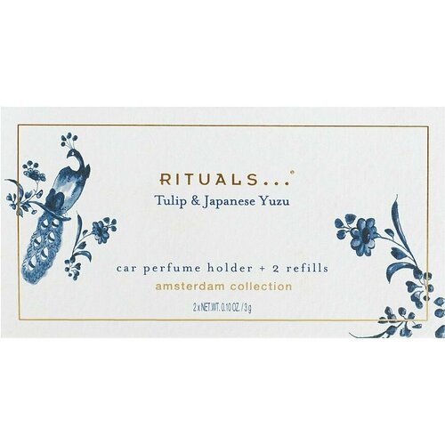 RITUALS Духи для автомобиля Amsterdam со сменными блоками 2 шт c ароматом тюльпана и японского юдзу 5600₽