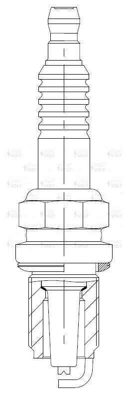 Свеча зажигания StartVolt VSP 0504