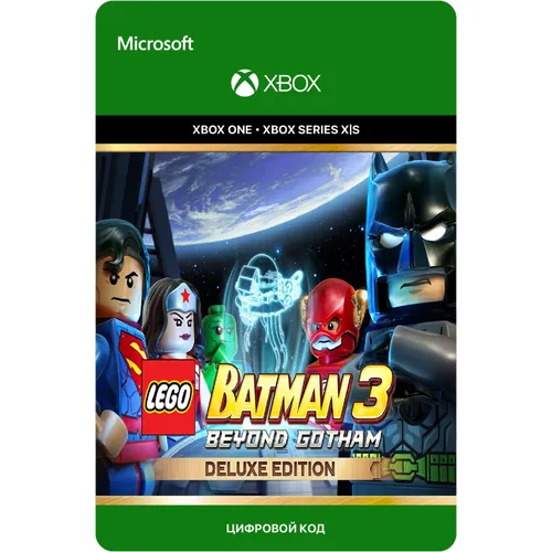 Игра LEGO Batman 3: Beyond Gotham Deluxe Edition, цифровой ключ для Xbox One/Series X|S, Русский язык, Аргентина игра lego batman 3 beyond gotham цифровой ключ для xbox one series x s русский язык аргентина