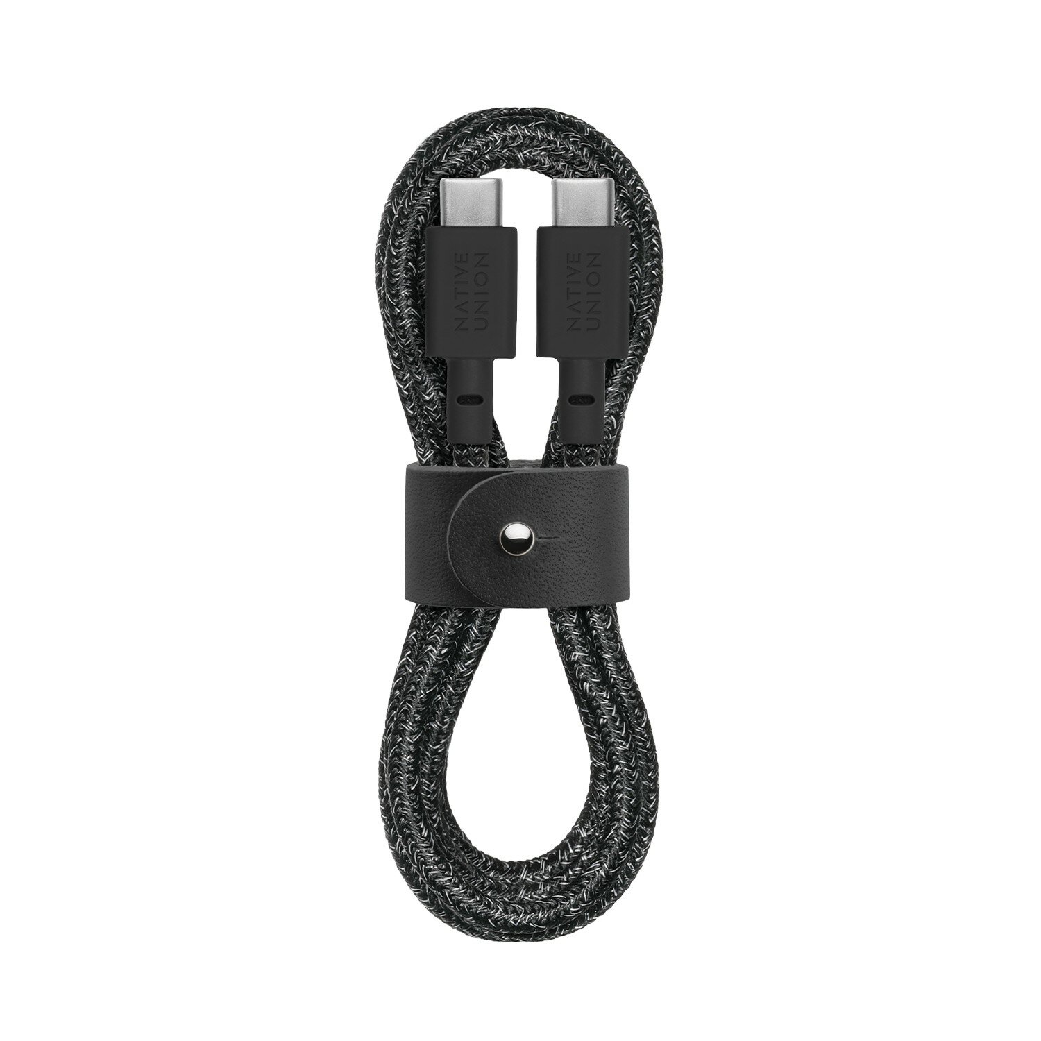 Native Union Belt Type-C 60W dark grey usb кабель, usb-c - usb-c