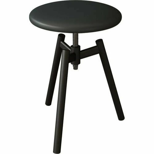 Стул винтовой для пианино КС-3Ч чёрный 6047₽