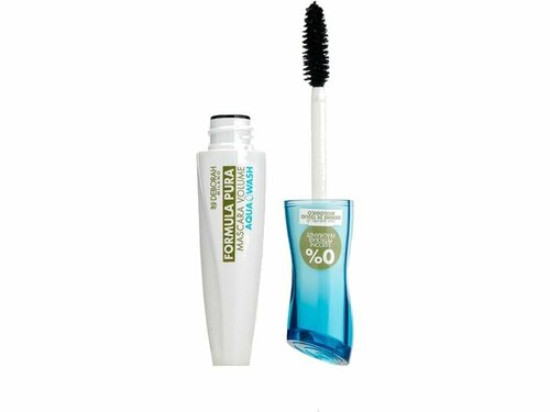 Тушь для ресниц DEBORAH MILANO FORMULA PURA MASCARA VOLUME AQUA WASH BLACK