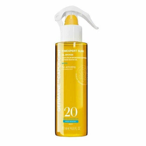 Масло-активатор загара для тела SPF 20, 200 мл GERMAINE DE CAPUCCINI TE Sun Bronze Express Suntan Oil 200 мл