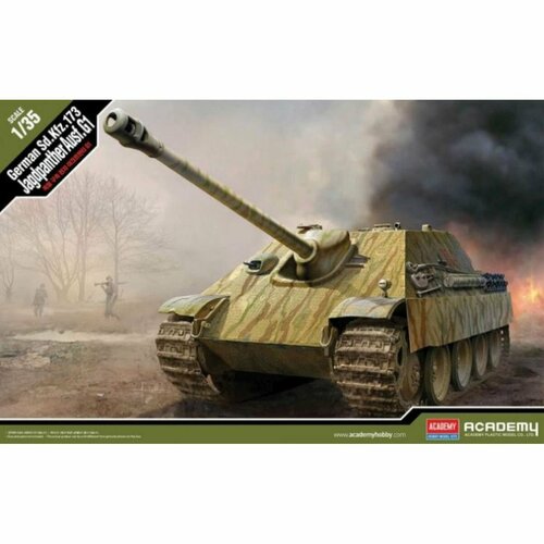 Academy сборная модель 13539 German SdKfz 173 Jagdpanther Ausf G1 1:35 ah35a011 german tank destroyer jagdpanther ii