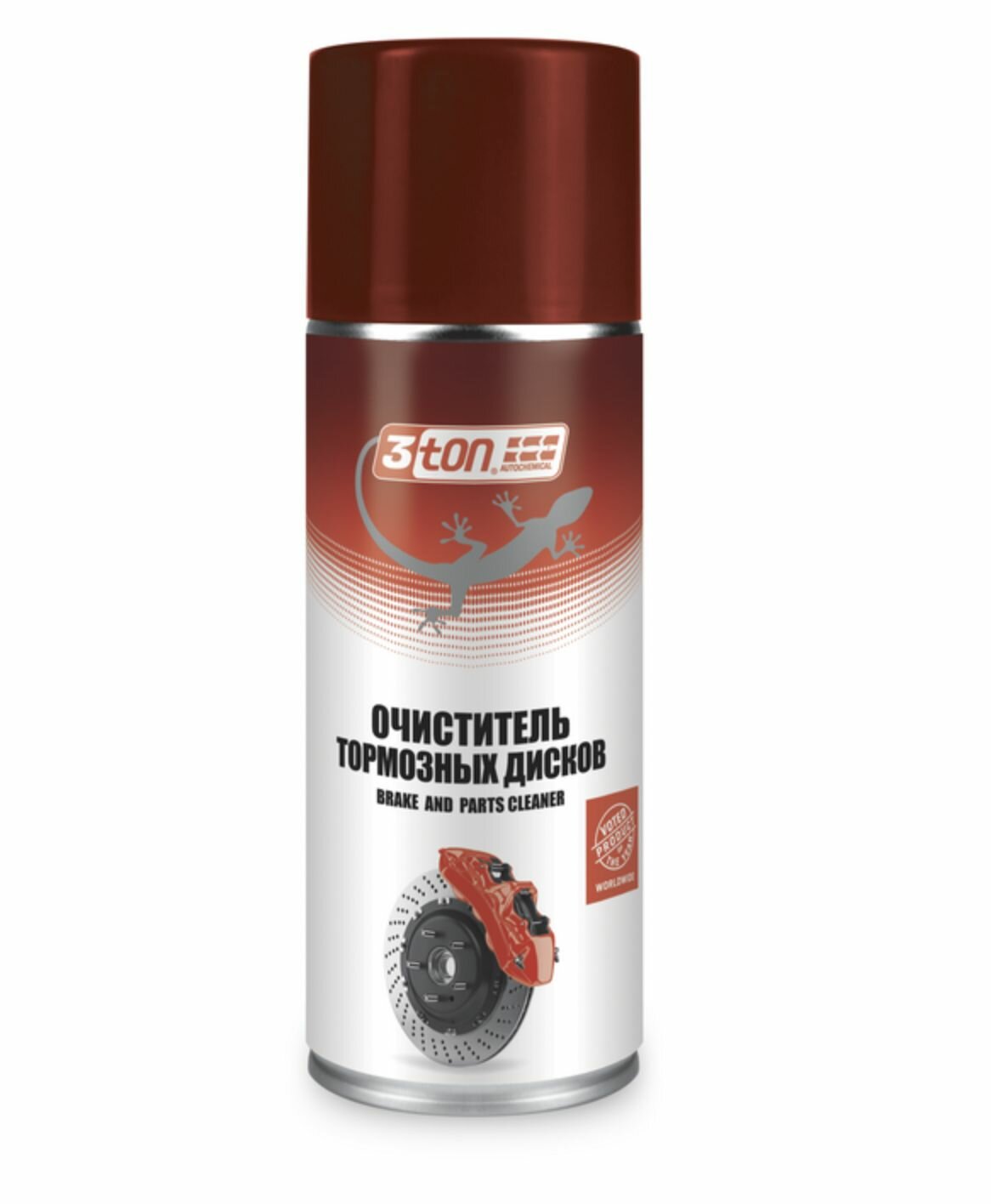 Очиститель тормозных дисков 3TON ТС-529 BRAKE & PARTS CLEANER 520 мл