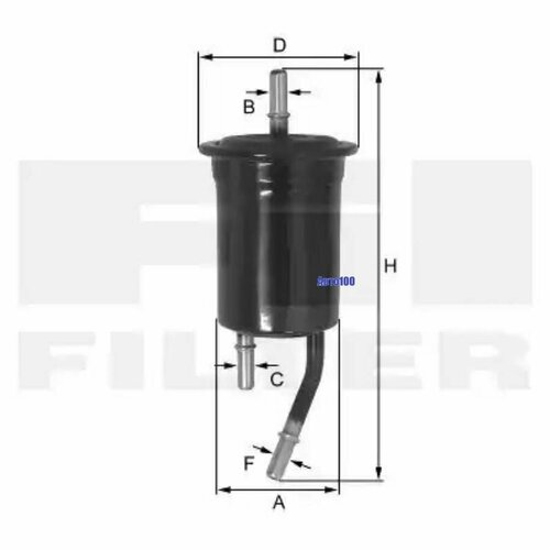 Фильтр топливный Kia Rio I FIL FILTER ZP8079FM