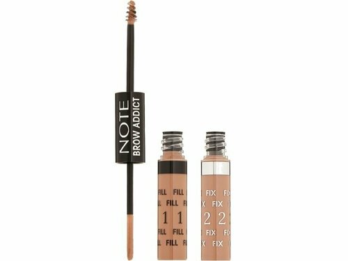 Многофункциональный тинт для бровей NOTE brow addict tint & shaping gel