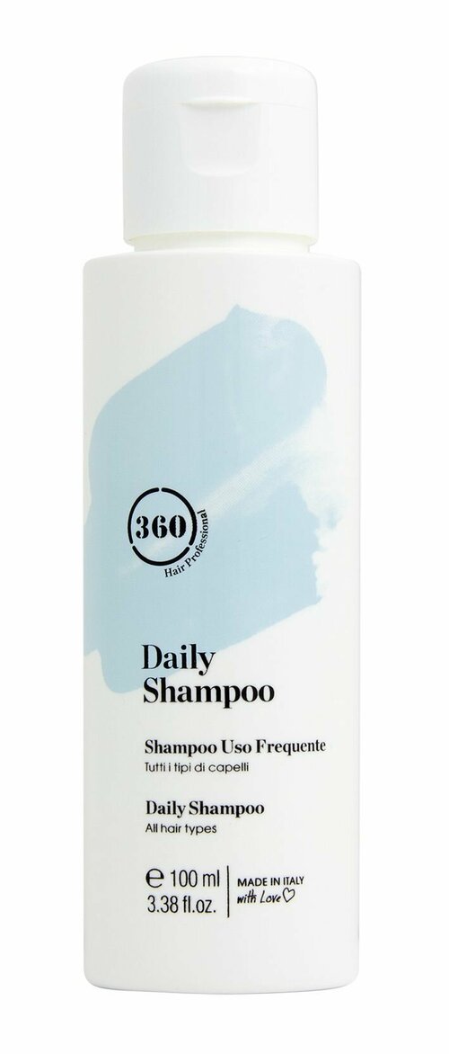 Ежедневный шампунь для волос - DAILY SHAMPOO 360 Hair Professional 100ML