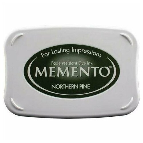 Штемпельная подушечка MEMENTO - NORTHERN PINE штемпельная подушечка memento morocco