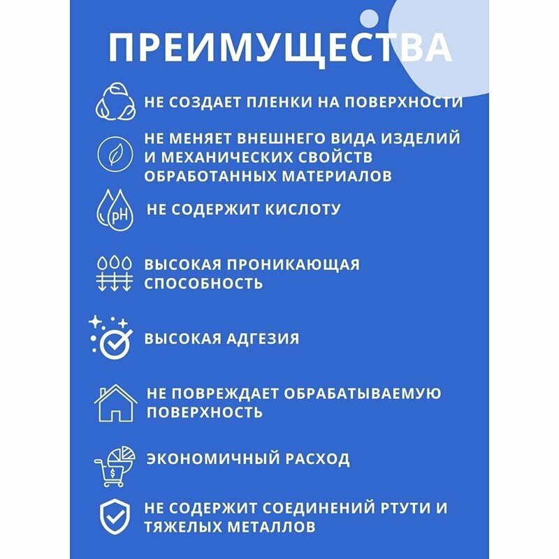 Водоотталкивающая пропитка для камня, гидрофобизатор для камня, тротуарной плитки TELAKKA GIDROFOB STONE 1л — фото 1