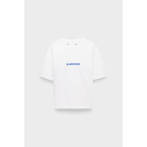 фото Футболка b1archive s/s crewneck tee shirt, размер 44, белый