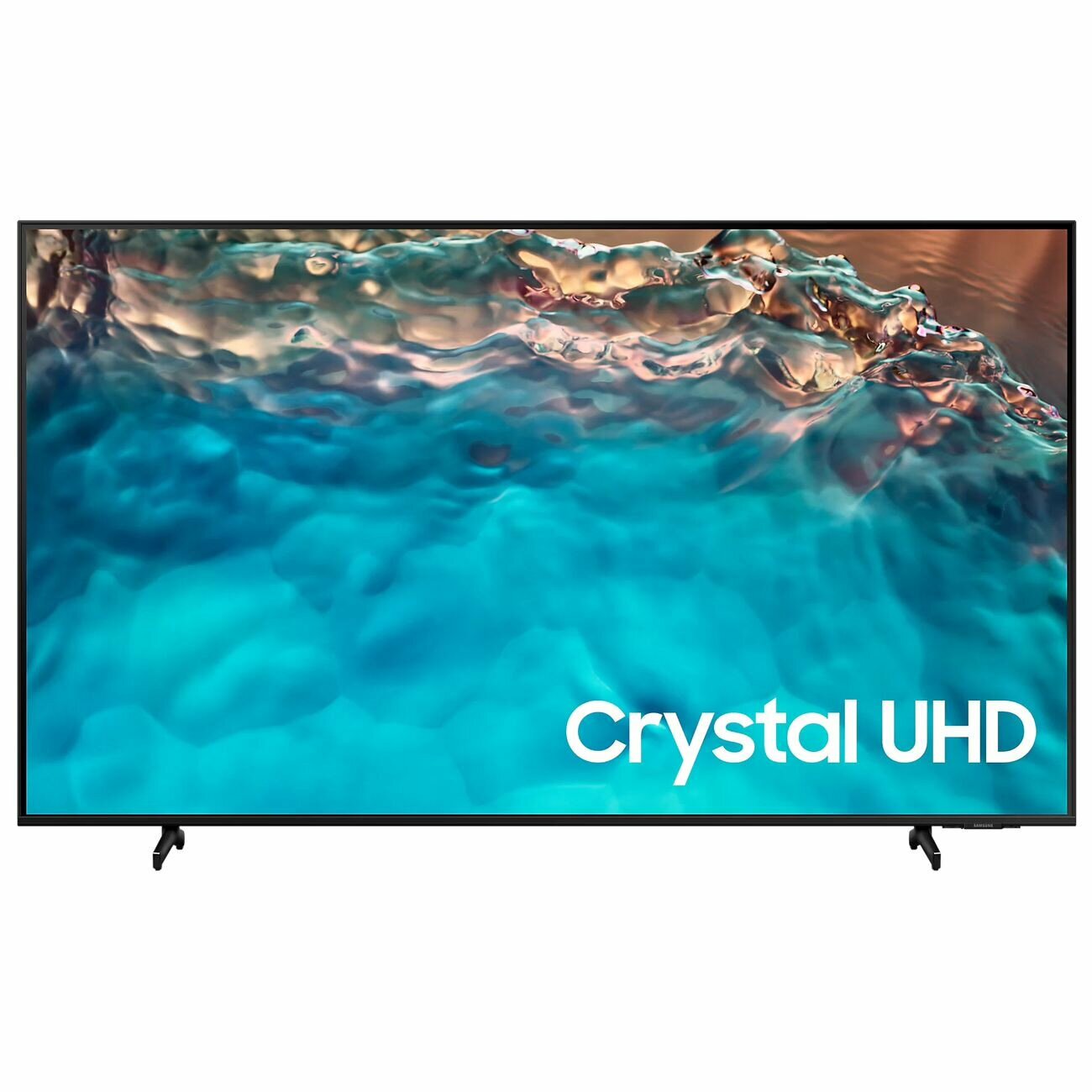 85" Телевизор Samsung UE85BU8000U RU 2022 VA, черный