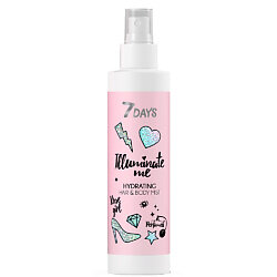 Мист 7 Days для волос и тела увлажняющий Illuminate me rose girl, 180 мл - фото №17