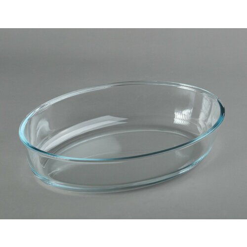 Форма для запекания стеклянная жаропрочная овальная 827₽