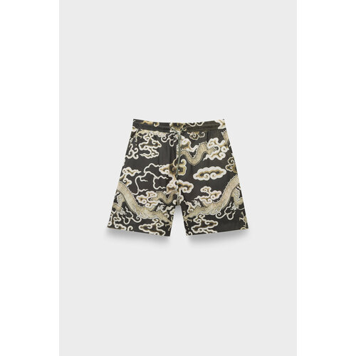 Бермуды Maharishi 1273 cloud dragon swim shorts, размер 54, черный