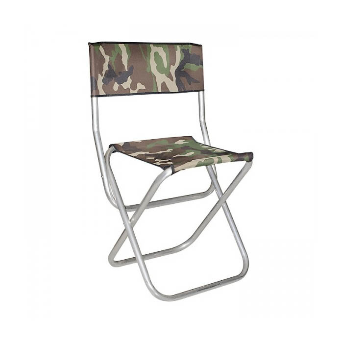 фото Стул складной алюминий со спинкой
