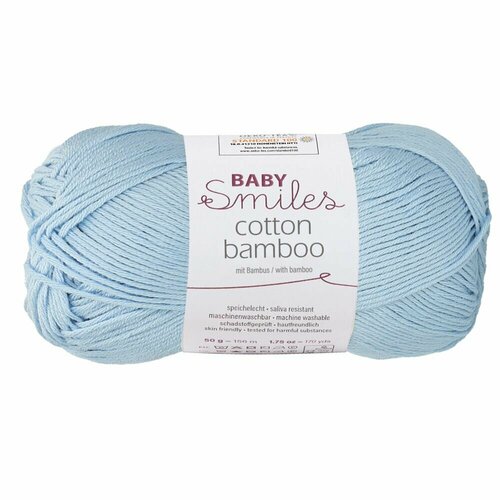 Schachenmayr Baby Smiles Cotton Bamboo (01054 Hellblau) юбка smiles freya серый