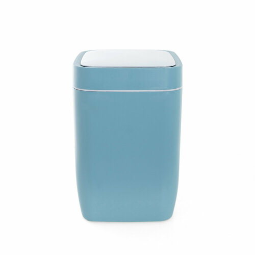 Ведро для мусора сенсорное, квадрат, Foodatlas JAH-6811, 8 л (синий)