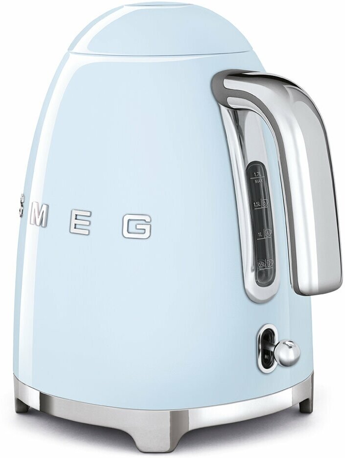 Чайник SMEG KLF03PBEU, мощность 2400 Ватт, объем 1,7 литра, функция поддержания температуры — фото 1