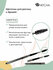NEICHA Щеточка для ресниц и бровей индивидуальная с колпачком (на...
