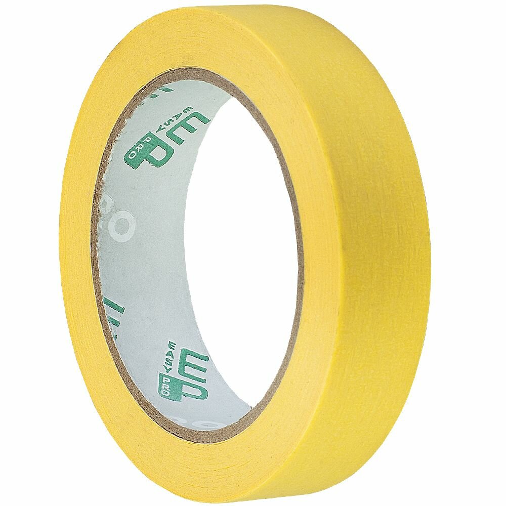 Малярный скотч лента для окон узкая малярная 24мм*40м