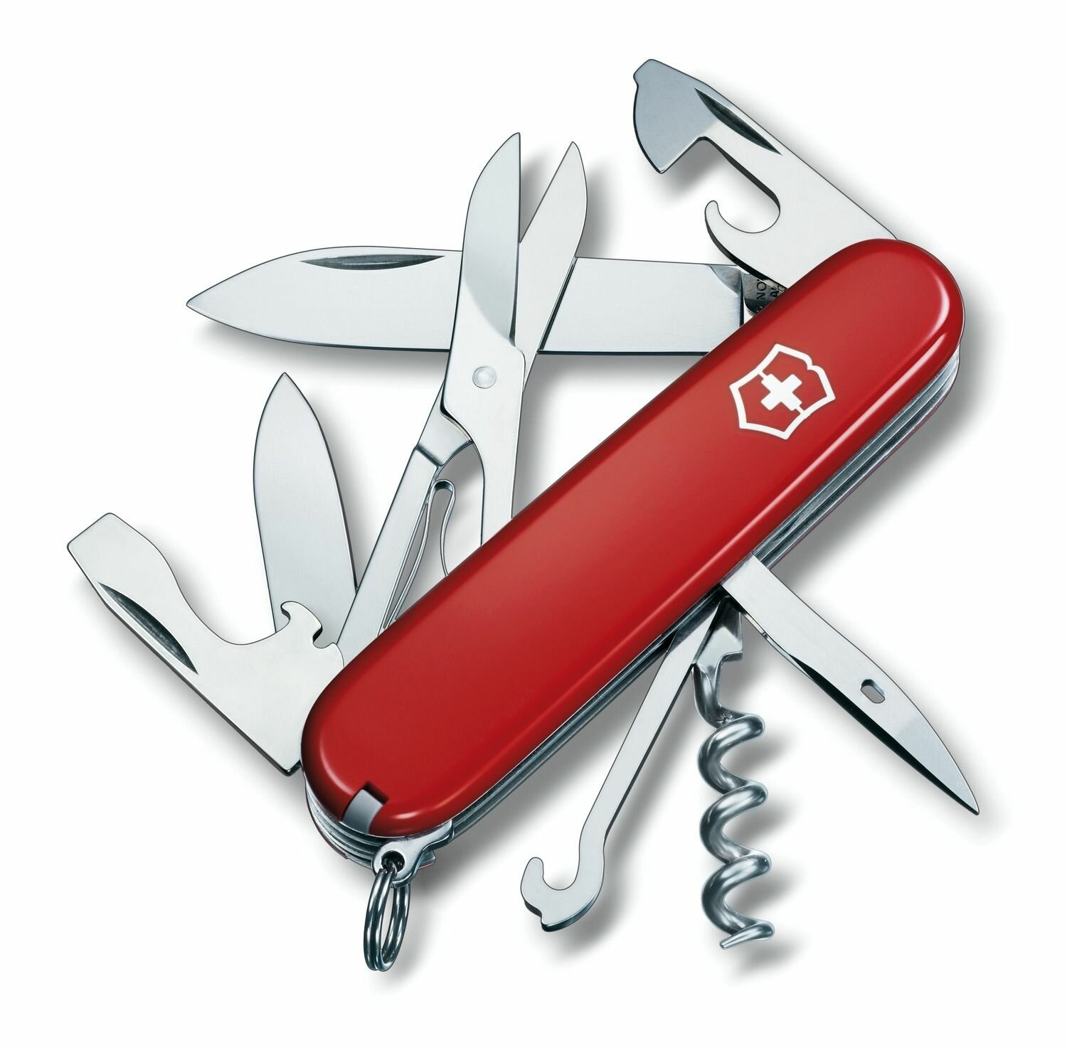 Нож перочинный Victorinox Climber (1.3703) 91мм 14функц. красный карт. коробка