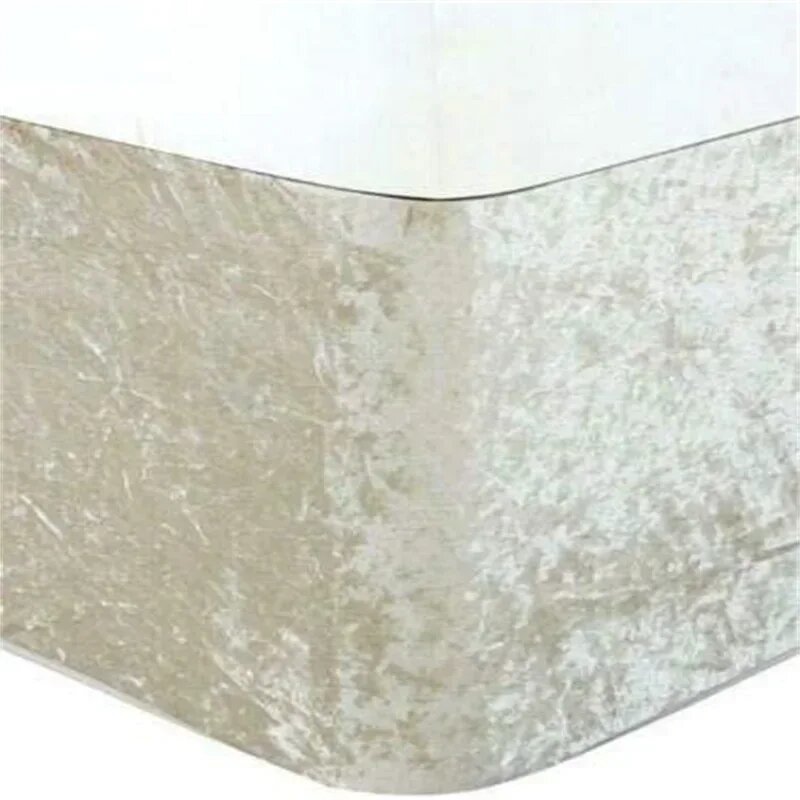 Подзор для кровати CN HUBEI, флисовая ткань, 12,6 дюйма 180x200x32cm, Beige