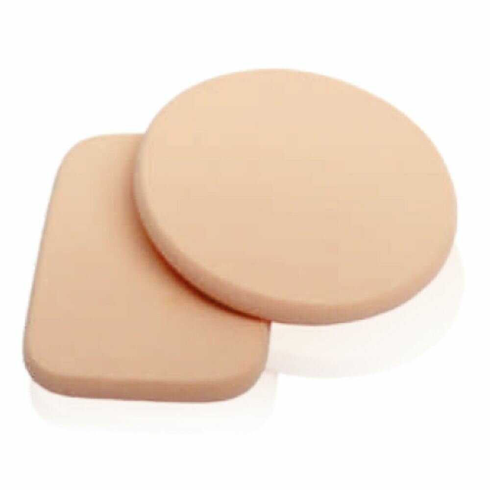 Спонжи для макияжа TF Cosmetics Квадратный и круглый, латекс, 2 шт (CTT03)