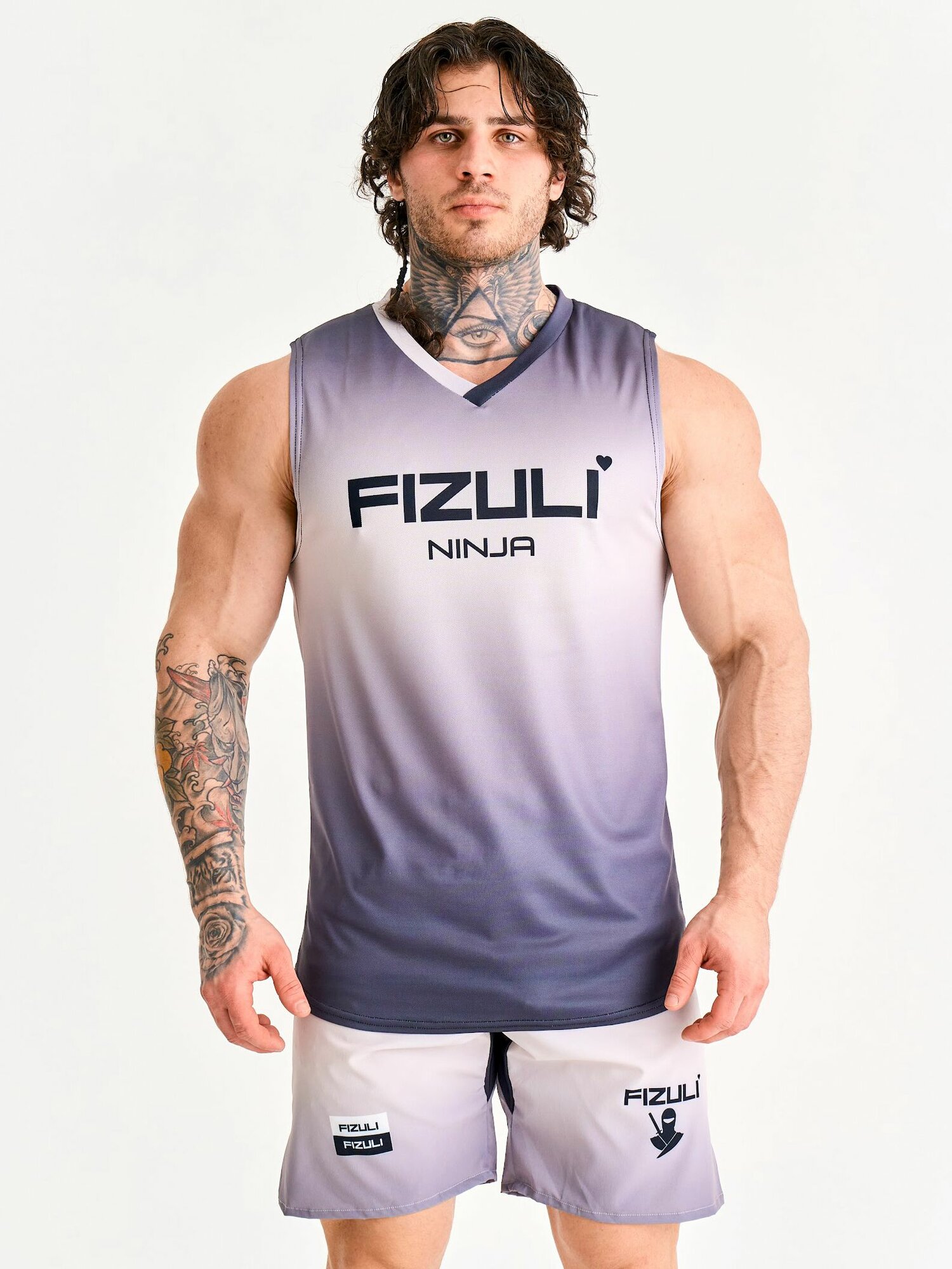 Майка спортивная FIZULI V-NECK