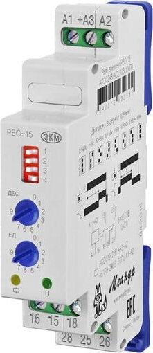 Реле времени меандр РВО-15 ACDC24В/AC230В УХЛ4 (Таймер) РВО-15
