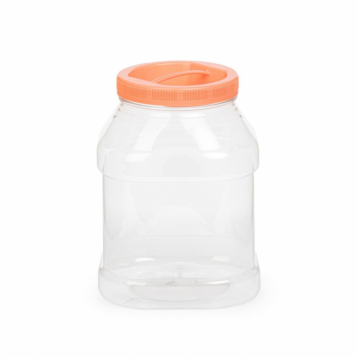 Банка для сыпучих продуктов Альтернатива ПЭТ прямоугольная с крышкой 3 л