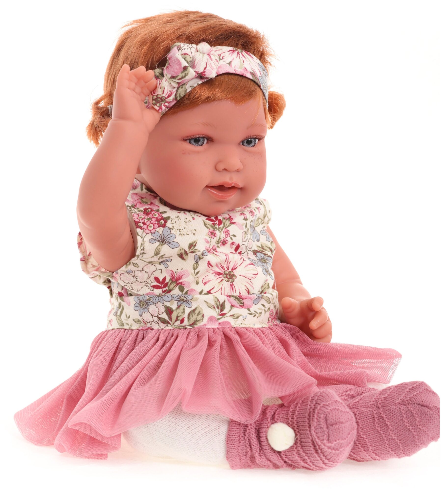 Antonio Juan 3370P Кукла Саманта в розовом, 40 см - фото №8