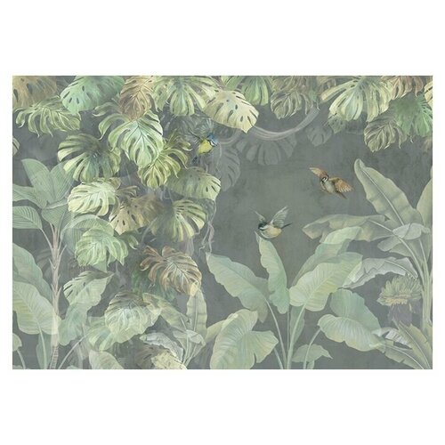 Фотообои Fotooboikin Тропический принт 400х270 6853₽