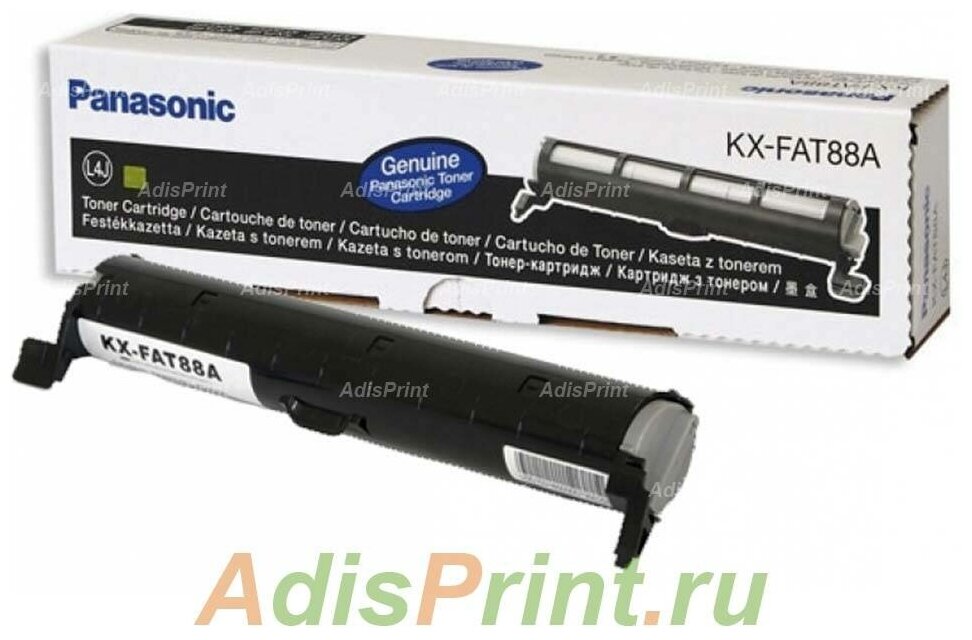 Тонер-картридж KX-FAT88A FAT-88A (88A) для Panasonic KX-FL401 KX-FL402 KX-FL403 KX-FLC411 KX-FLC412 KX-FLC413 KX-FLC418 KX-FL421 KX-FL422 KX-FL423 оригинальный