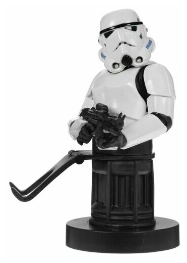 Фигурка подставка для геймпада/телефона Cable Guys: Штурмовик (Stormtrooper) Звездные войны: Мандалорец (Star Wars: The Mandalorian) (CGCRSW40.