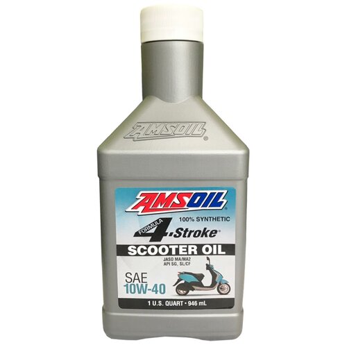 Моторное масло для 4-Такт AMSOIL Formula 4-Stroke® Synthetic Scooter Oil SAE 10W-40 (0,946л)