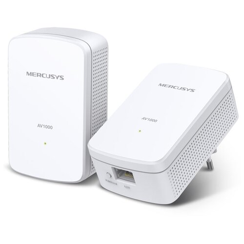 Комплект адаптеров Powerline Mercusys MP500 KIT mercusys mp510 kit av1000 комплект гигабитных wi fi адаптеров powerline