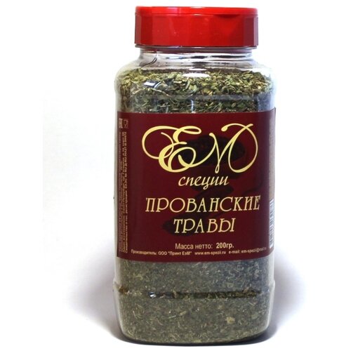 Прованские травы ЕМ специи, пл/бан. 200 гр.