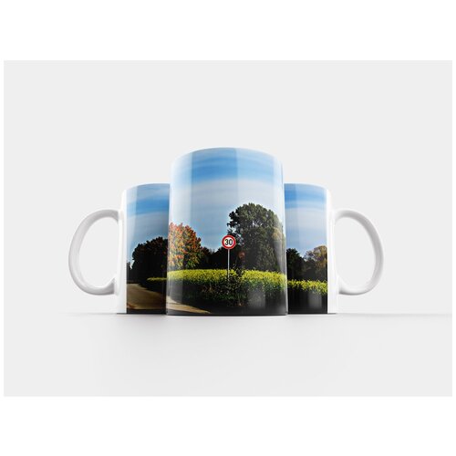 фото Кружка "луг, осень, люпин" 320 мл lotsprints