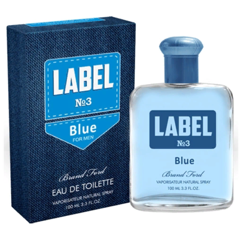 Delta Parfum туалетная вода Label №3 Blue, 100 мл, 100 г delta parfum туалетная вода demon blue label 100 мл 100 г