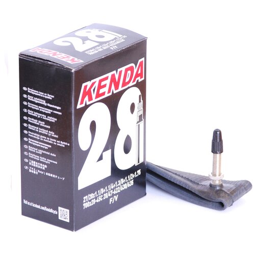 Велокамера 28 Presta (700х28-45С). KENDA камера велосипедная kenda 28 700х28 45с presta f v 35 mm