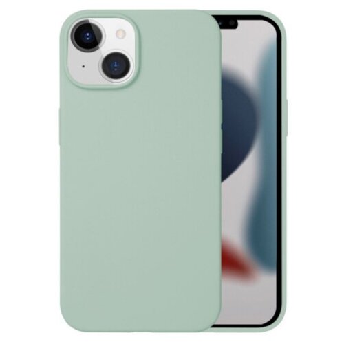 Чехол Memumi Crystalloid Series Liquid Silicone Case для iPhone 13 6.1Inch Green (AFC214604)