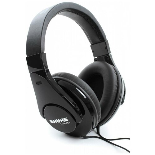 Проводные наушники Shure SRH240A, черный